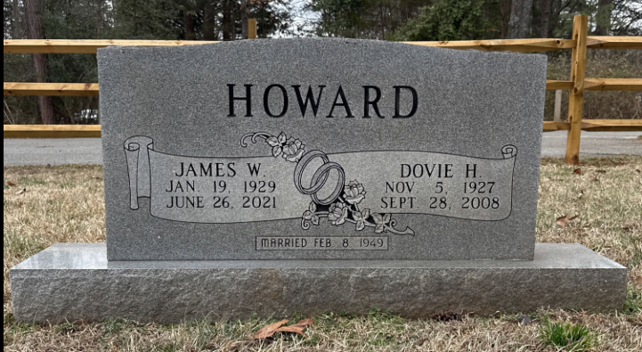 Headstone of Dovie Howard